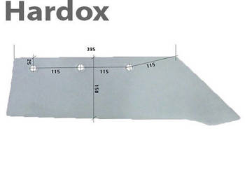 Lemiesz HARDOX 1023/P do pługa UNIA grudziądz 2 3 skibowego