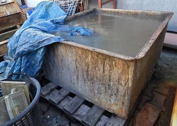 Wanna galwaniczna do odtłuszczania chemicznego 100x90x45 - 400 l