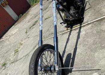 Harley-Davidson Shovelhead szwedzki chopper SAM CUSTOM projekt