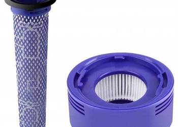 Filtr HEPA i WYLOTOWY do odkurzacz DYSON V7 V8 zestaw 2 sztuki komplet