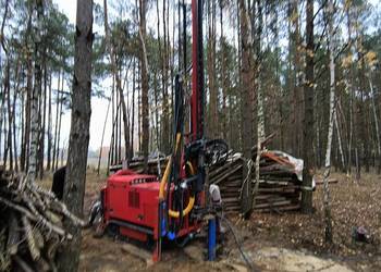 Wiercenie studni głębinowej