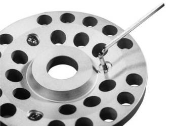 Tarcza do korekcji racic aluminiowa Profi, 3 ostrzowa, Ø 120 mm 16316