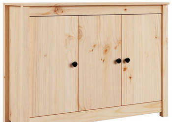 Szafka 100x35x74 cm lite drewno sosnowe WM-814559