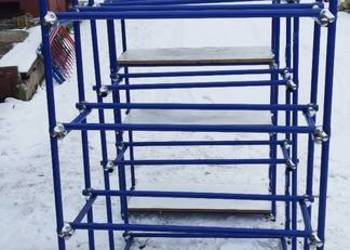 Regał sklepowy metalowy