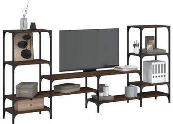 Szafka pod TV brązowy dąb 2065x285x95 cm WM-842485