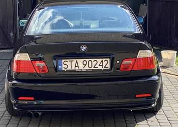 Zderzak tył BMW E46 COUPE