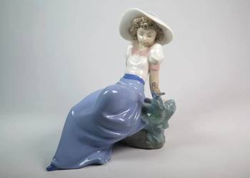 Nao LLadro Figurka kobiety z ptakiem
