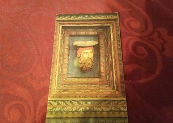 Kraków Wawel fragment stropu głowy poselskiej pocztówka