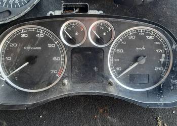 licznik prędkościomierz zegary Peugeot 307 P9655476380