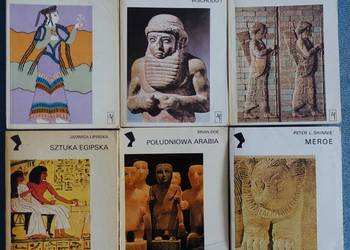 Zestaw 6 książek z serii : Kultury starożytne Wydawnictwo WAiF