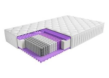 Materac BRW Masimo 160x200 H3 NOWY | Multipocket | 7 stref komfortu