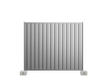 Ogrodzenie budowlane Opole - pełne- ocynk Ogrodzenie budowlane Opole - pełne- ocynk