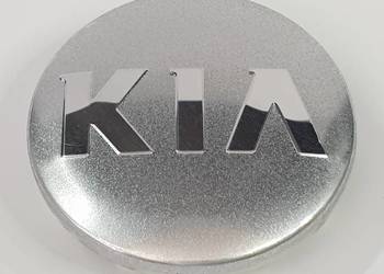 dekielki KIA 58mm ASO kapsle dekle 4szt oryginalne srebrne 1