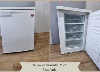Niska zamrażarka wolnostojąca Miele, 4 szuflady