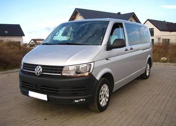 Volkswagen Transporter T6 pierwszy właściciel full serwis ACC 2kpl. Alukół