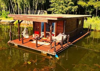 WATER LADY – drewniany houseboat 2016, gotowy do użytkowania