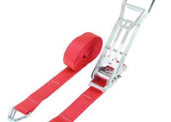 PAS TRANSPORTOWY  5,0T,  6,0M B=50MM, ERGO 2, DŁUGIE RAMIĘ, CZERWONY, 