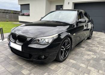 BMW E60 525D M-pakiet Czarna Sedan Manual Doinwestowana Zadbana!