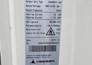 TANIO!!Agregat klimatyzacji / pompa ciepła VESSER – jednostka zewnętrzna