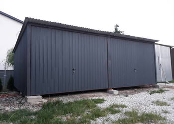 Garaż blaszany II gatunek 6x5