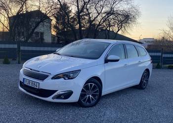 Peugeot 308 Automat * Full - LEDY * Keyless * Grzane fotele*Czujniki park