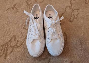 Buty damskie koronkowe trampki OMG, rozmiar 39, wkładka 24,5 cm