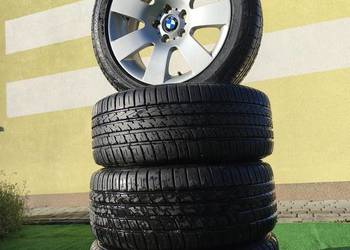 Alufelgi Koła BMW 5x120 et20 R18 cali Opony Falken wielosezonowe 6mm DOT21