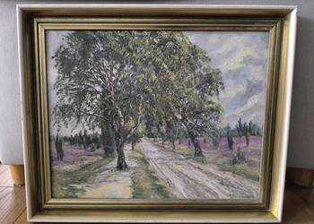 Piękny obraz olejny, płótno, sygnowany Rudi Burandt