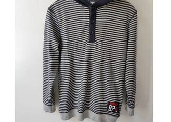 młodzieżowa rozpinana bluza z kapturem ocieplana sportowa casual jachtowa ż