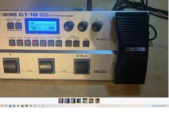 Multiefekt Basowy BOSS GT-1B z zasilaczem