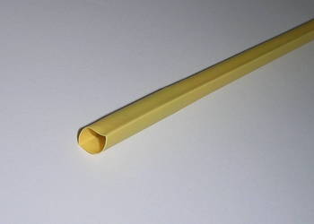 rurka termokurczliwa 60mm 1m żółta