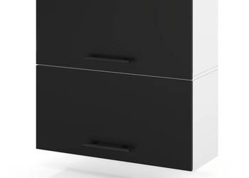 Szafka Kuchenna Wisząca Klapowa Modułowa 60cm Spremium Czarny Mat