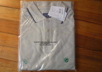 NOWE koszulki polo firmy NAVY z długim rękawem rozmiar M i L