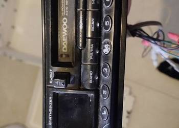 Radio samochodowe klasyk 1DIN Daewoo oryginał wyciągane AUX