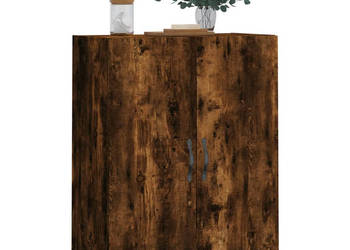 Szafka wisząca przydymiony dąb 695x34x90 cm WM-834983