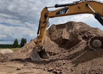 Ziemia ogrodowa piasek kopany plukany zaczernie