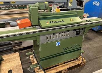 HEBROCK AKV 1000 V - okleiniarka waskich krawedzi