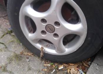 Alufelgi 13 oryginalne opel astra f 98+ nowe opony all season 4 szt