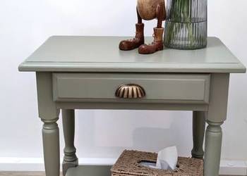 Stolik nocny stolik przystawny vintage