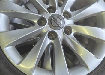 koła lato opel astra,zafira 5x110 et 37 6,5j16.opony 8mm.jak nowe
