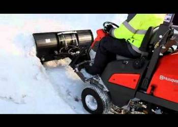 Traktorek odśnieżarka kosiarka Husqvarna RIDER PT26 D AWD 4x4