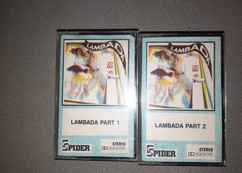 Kasety magnetofonowe "Lambada Part 1" i "Lambada Part 2"