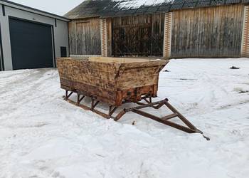 Sanie Kulig 12 osobowe pod ciągnik samochód