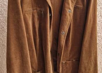 Kurtka żakiet Gerry Weber XXL 44  tkanina brązowa jak sztruks