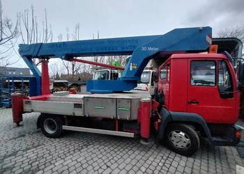 Podnosnik koszowy Man 8.163, Bison TKA 30KS, jak wumag