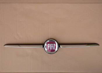 Fiat 500 - atrapa grill znaczek logo emblemat chrom gril
