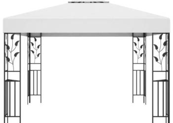 vidaXL Altana, 3 x 3 m, biała, 180 g/m²(SKU:312242)