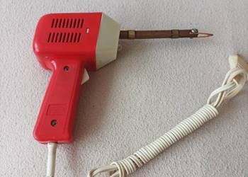 Polska lutownica transformatorowa TD 08 ZDZ Łódź LT 75W z czasów PRL