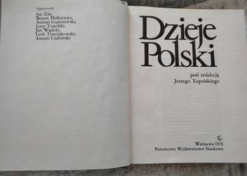Dzieje Polski, książka piękne wydanie sprzedam