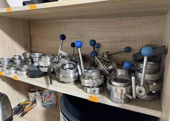 zawór kran zawór kulowy zbiornika do mleka kwasowy